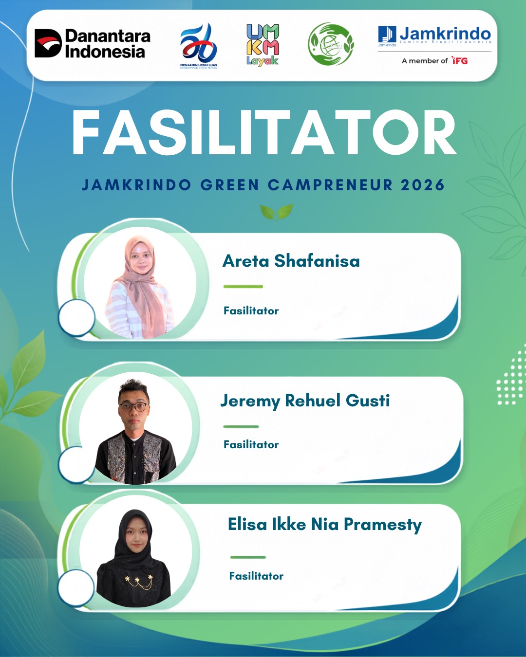 Fasilitator Jamkrindo Green Campreneur 2026